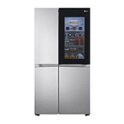 LG 694L side-by-side-fridge with InstaView Door-in-Door™ in New Noble Steel, GS-Q6472NS, GS-Q6472NS, thumbnail 1
